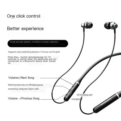 Lenoo XE05 Wireless Bluetooth Neckband Earbuds for Sports