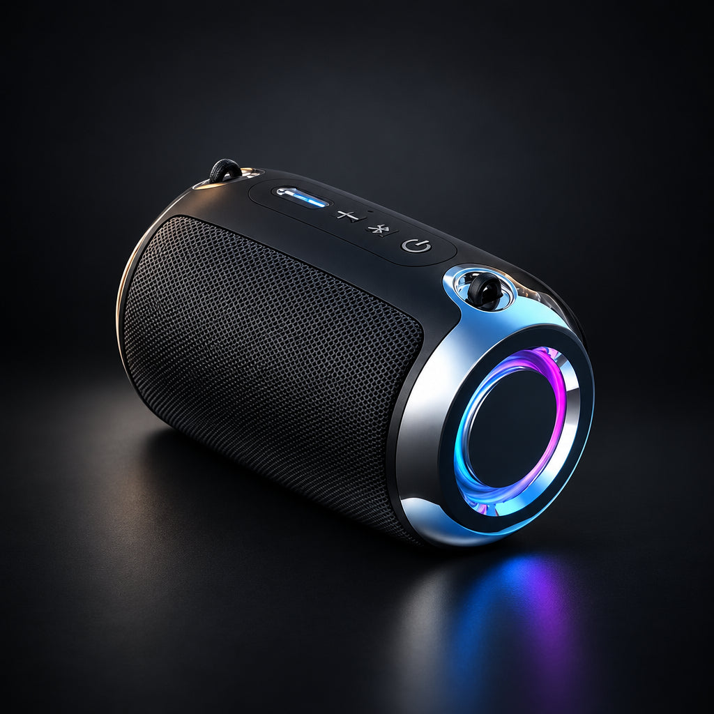Portable Anti-Fall Bluetooth Speaker with Subwoofer